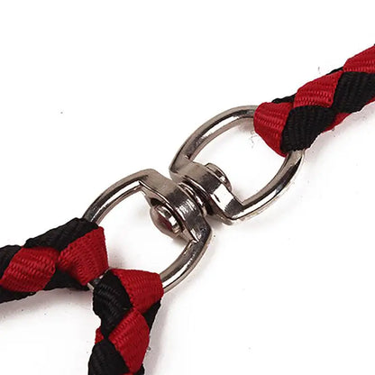 SnoopDoggyDog's Two-Way Braided Nylon Dual Dog Leash