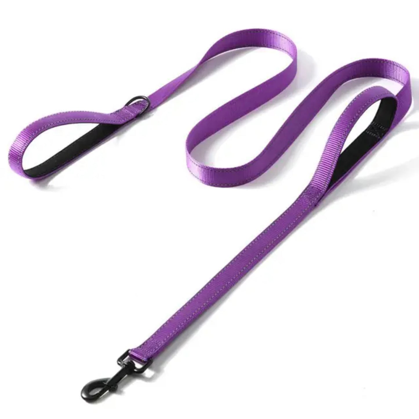 SnoopDoggyDog's Heavy Duty Reflective Dog Leash with Padded Double Handle