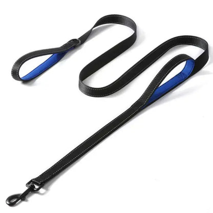 SnoopDoggyDog's Heavy Duty Reflective Dog Leash with Padded Double Handle