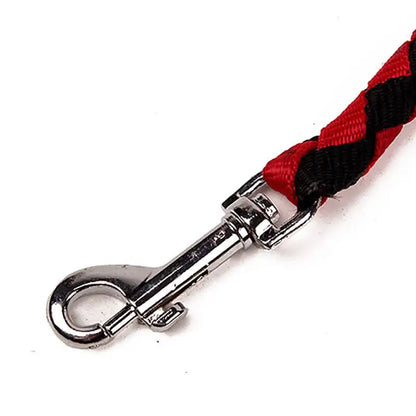 SnoopDoggyDog's Two-Way Braided Nylon Dual Dog Leash